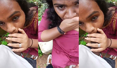 Desi Marathi College GF Fucking in Outdoor Sex