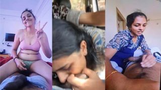 Desi Marathi Girl Blowjob in Car – Secret Sex Video HD